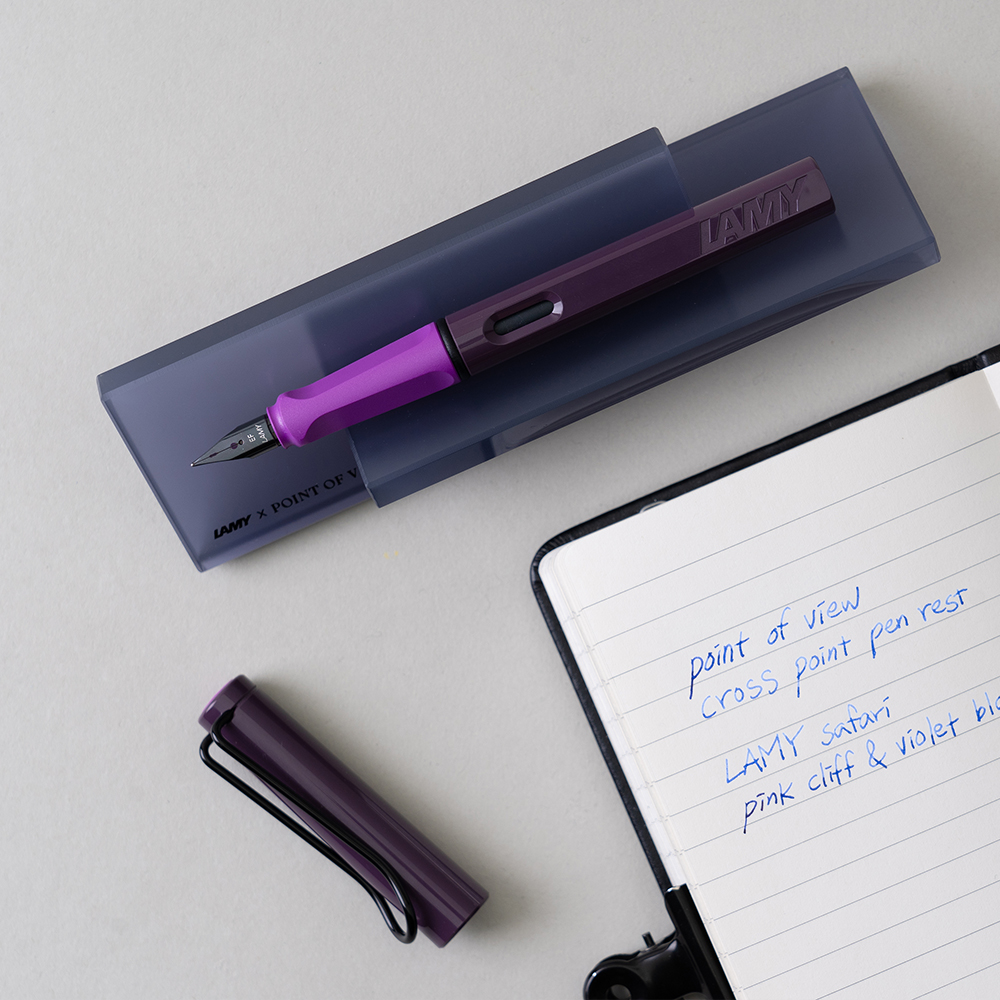 [★단종특가★][LAMY] 라미X포인트오브뷰 사파리 스페셜 세트 바이올렛 블랙베리 / LM0D8 VB SET