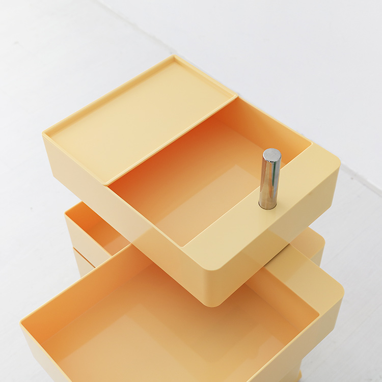 빙그리 회전서랍 트롤리 7단 버터옐로우 6093.4086