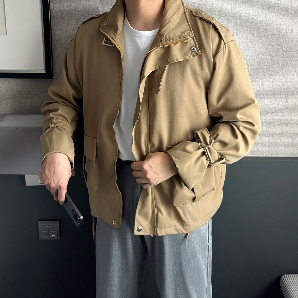 퍼티그자켓 남자사파리자켓 - 상품 이미지