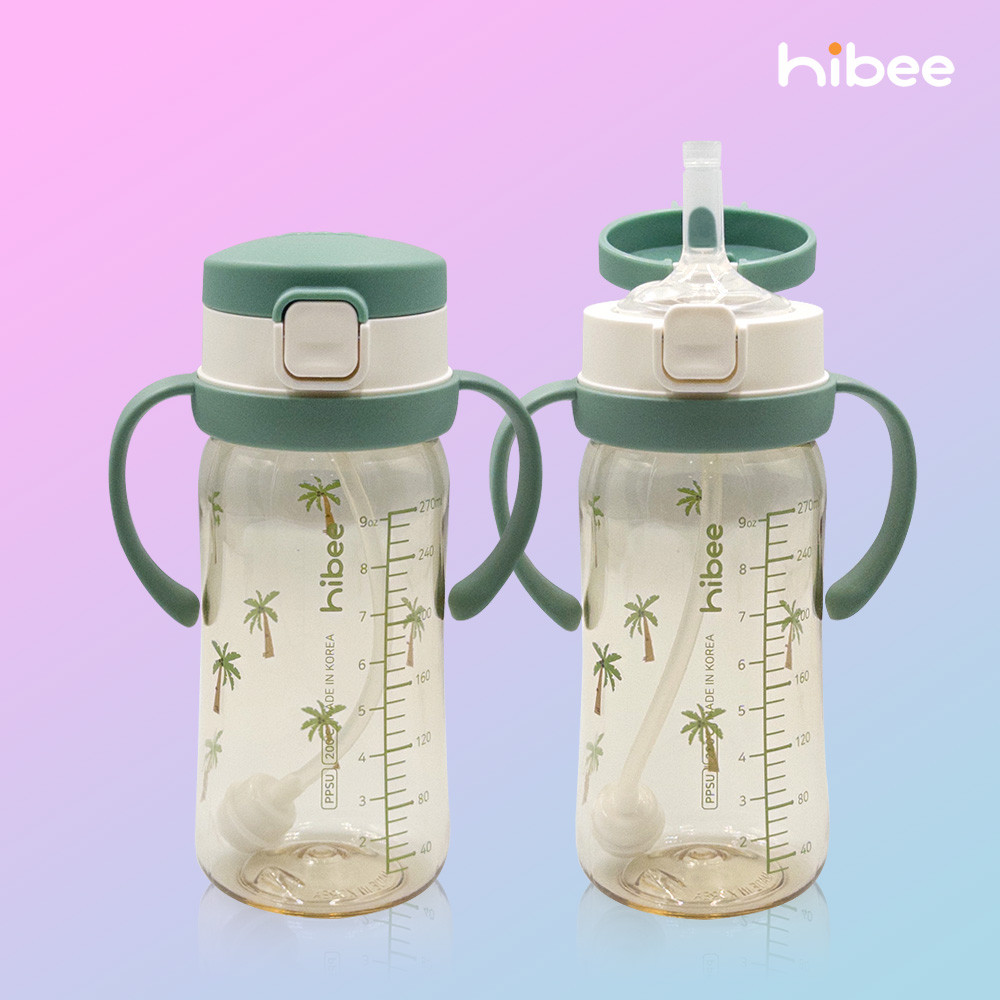 하이비 PPSU 에잇벤트 원터치 빨대컵 빨대2종 포함 170ml 270ml - 상세 이미지 4
