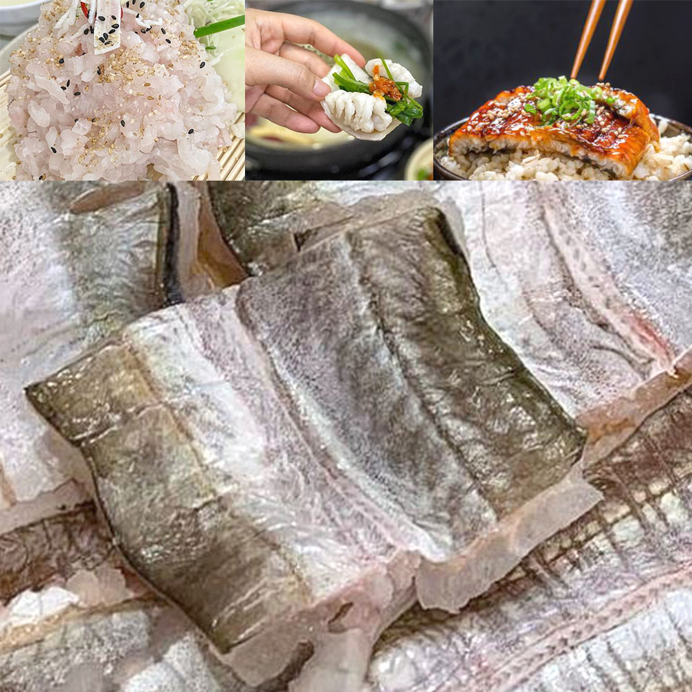 맛있는 갯장어 하모회 기력회복 보양식 샤브샤브 덮밥 술안주 - 상품 이미지