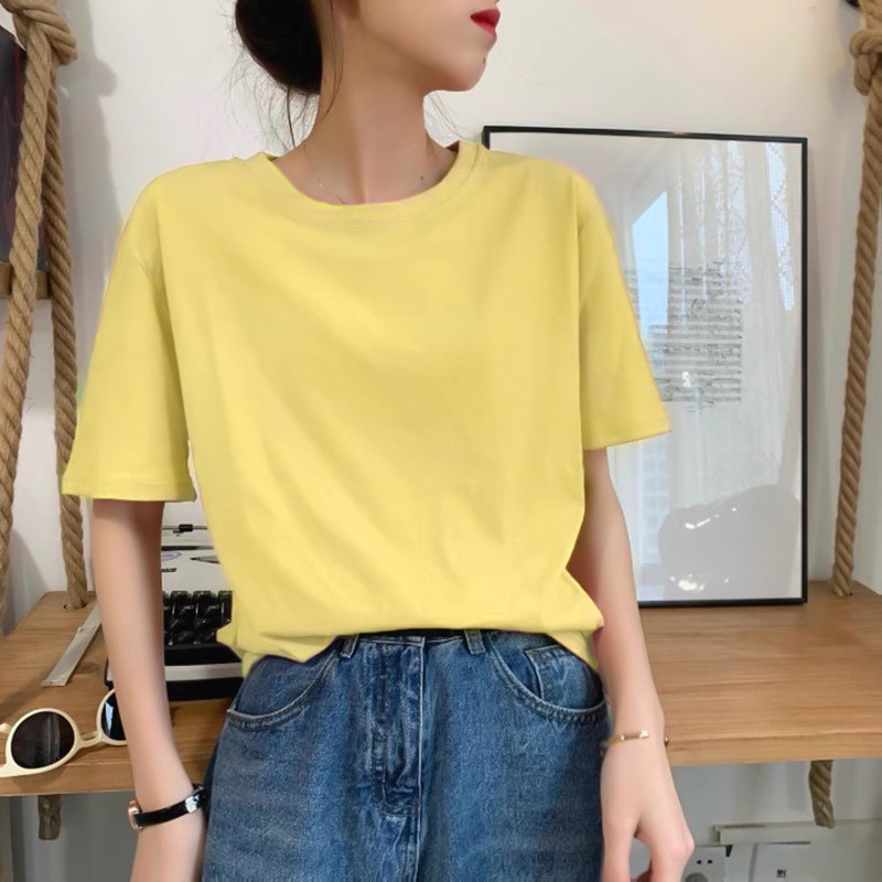 남규리 반팔 티셔츠 인스타그램 화이트 캐주얼 의상 옷 패션 - 상세 이미지 4