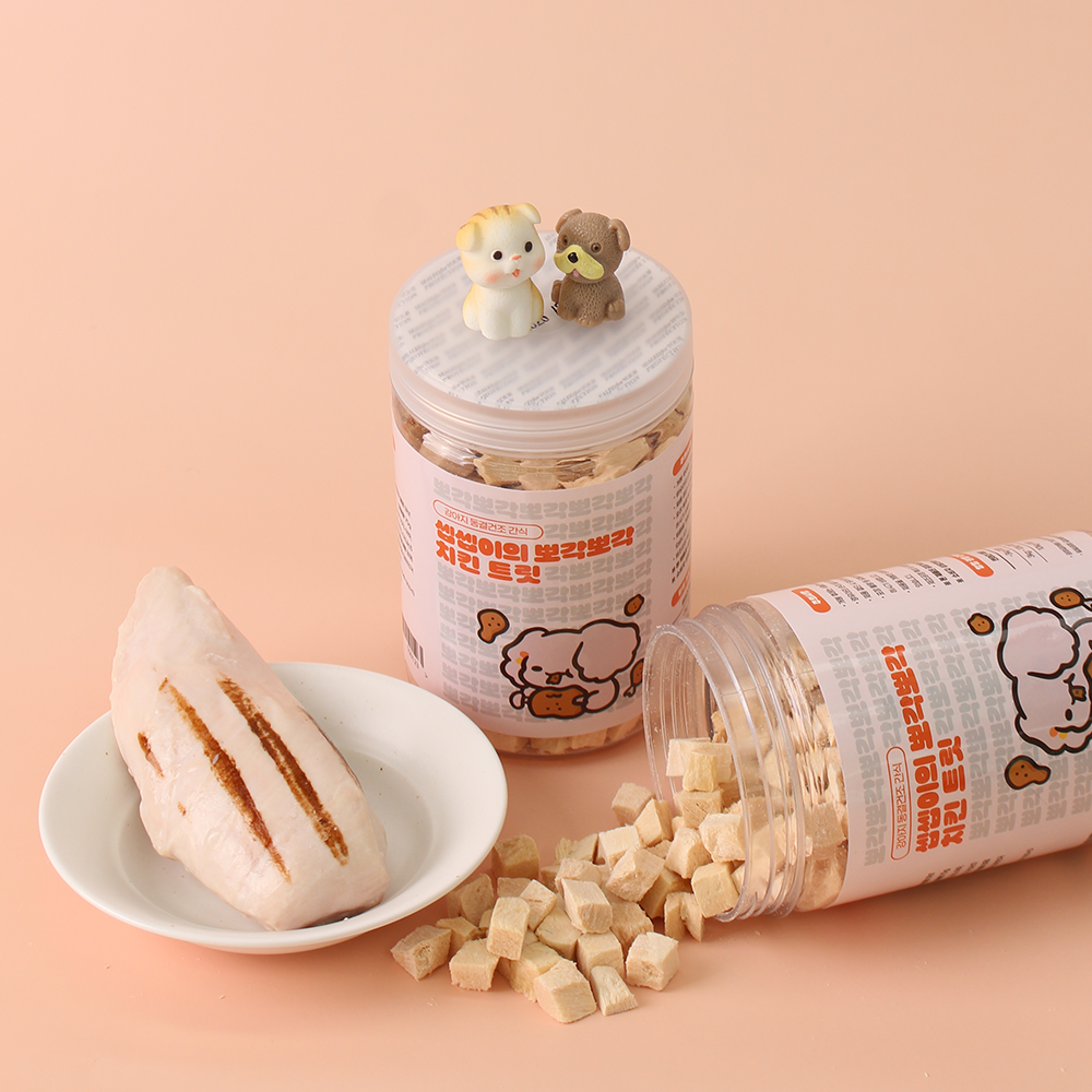 페네핏 강아지 동결건조 트릿 훈련 칭찬 저칼로리 간식 닭가슴살, 70g, 1개