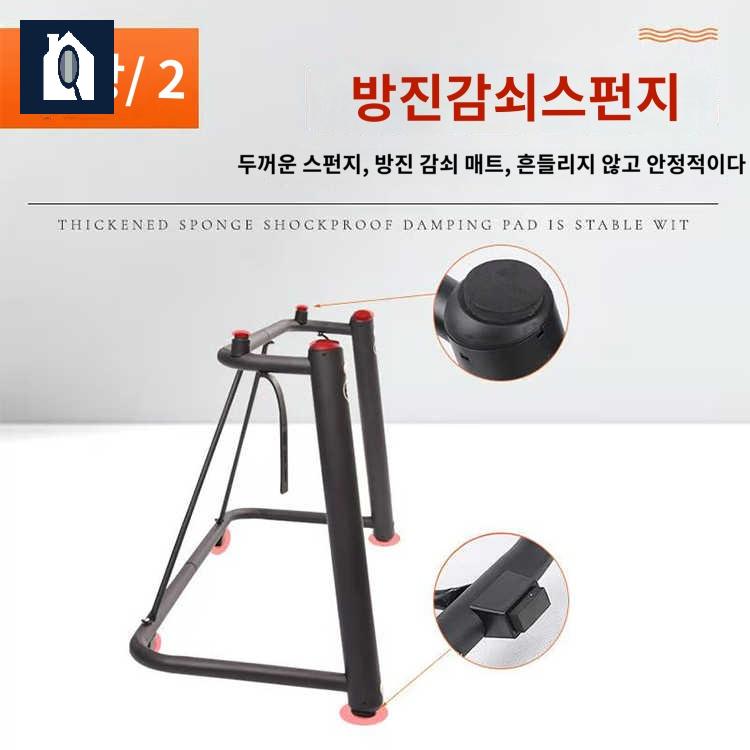 전자 스탠드 프레임 건반 고급 블랙 바퀴 피아노 거치대 받침대 - 상세 이미지 4