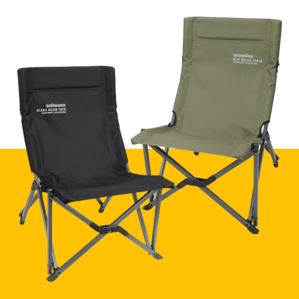 스노우라인 릴렉스체어 미니 아기 어린이 의자 캠핑의자