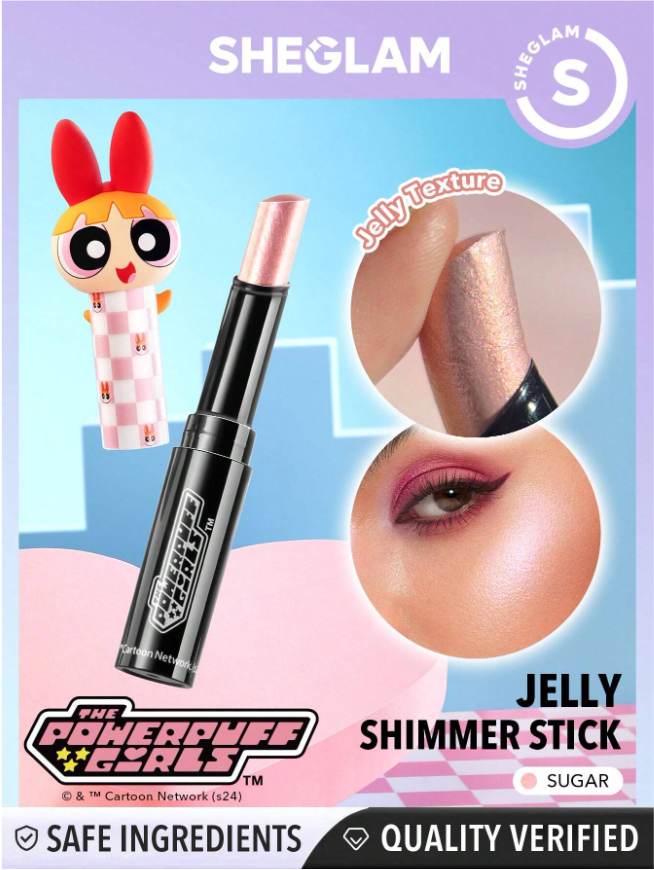 쉬글램 파워퍼프걸 쉬머 스틱 하이라이터 섀도우 sheglam powerpuff girls 이미지 8