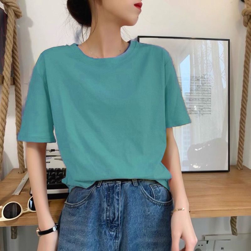 남규리 반팔 티셔츠 인스타그램 화이트 캐주얼 의상 옷 패션 - 상세 이미지 5