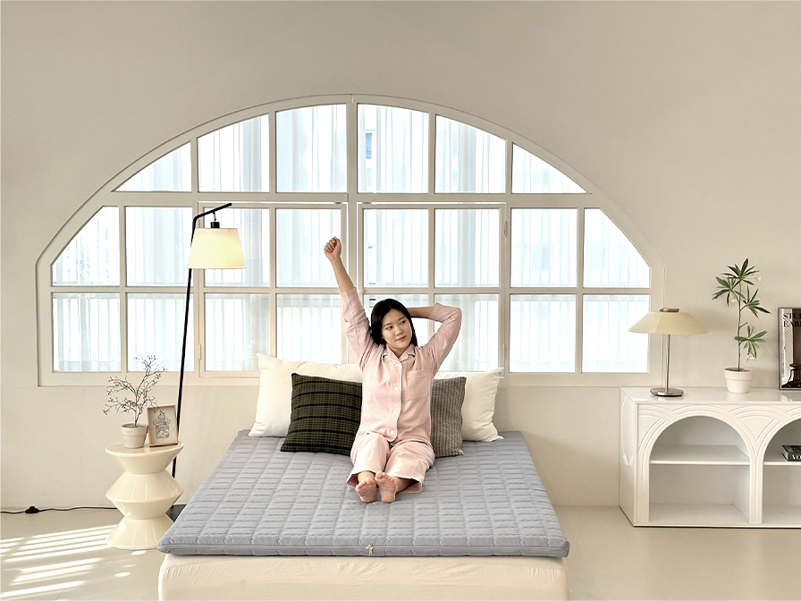 작은쉼터 바닥토퍼 단단한 토퍼 매트리스 허리에좋은 허리편한 미디움 멀티 싱글 7T