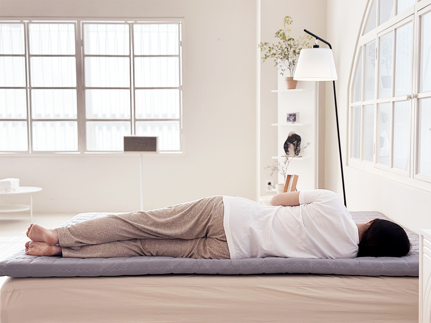 작은쉼터 바닥토퍼 단단한 토퍼 매트리스 허리에좋은 허리편한 미디움 멀티 싱글 7T