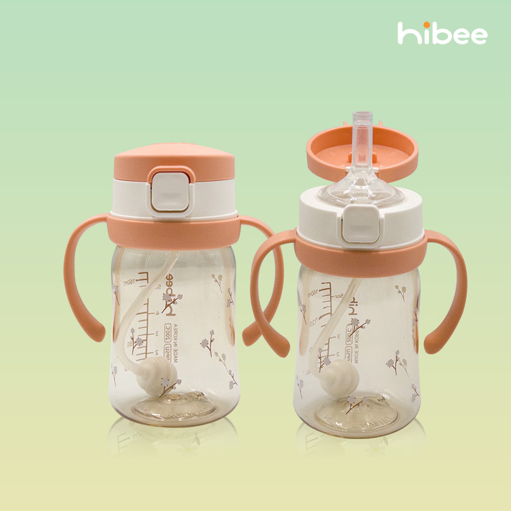 하이비 PPSU 에잇벤트 원터치 빨대컵 빨대2종 포함 170ml 270ml - 상세 이미지 3