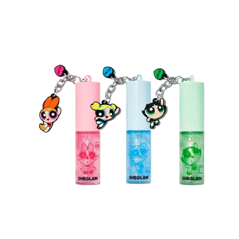 쉬글램 파워퍼프걸 콜라보 립글로스 펄립글로즈 sheglam powerpuff gloss - 상품 이미지