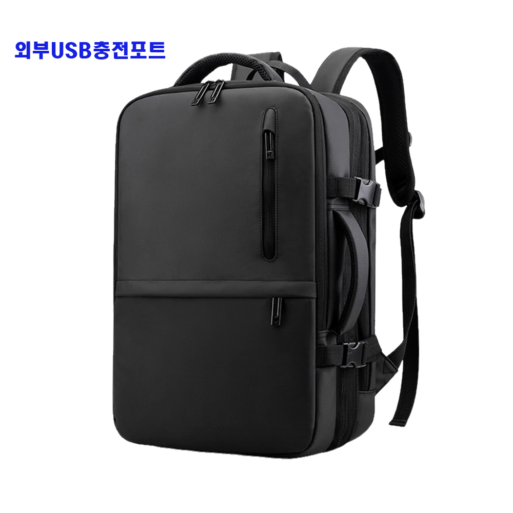 기내용 백팩 비지니스 15인치 노트북 캐리어 방수 직장인 백팩 접이식 - 상품 이미지