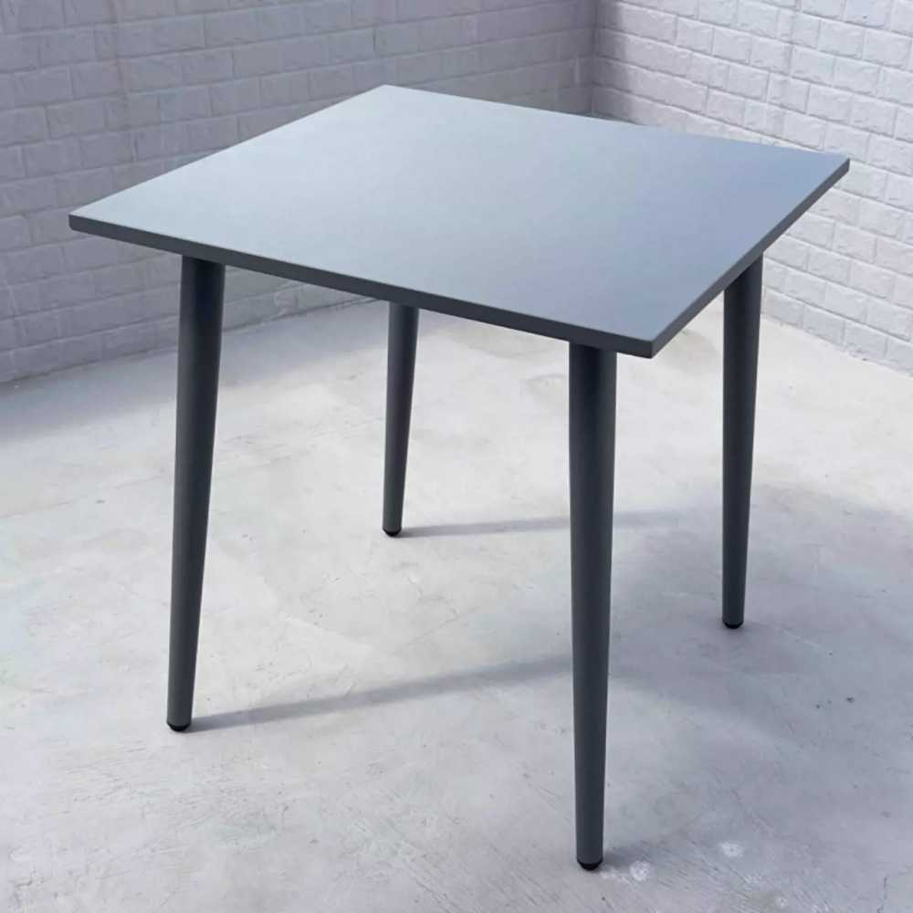 플라스틱 테이블 의자 야외 리셉션 발코니 매점 샴페인 의자 2개 + 70cm 라운드 테이블 - 상세 이미지 5