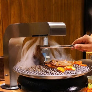 코브라후드 하향식 바베큐 야키니쿠 갈비 고깃집 상업용 업소 연기흡입 주방... 개봉기 | 실사용 후기 - 상품 이미지 2