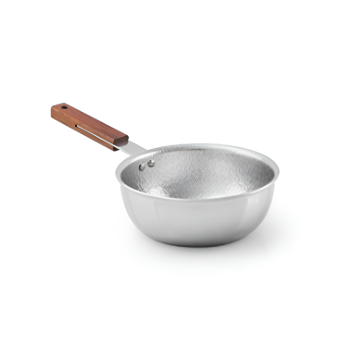 스탠후라이팬 인덕션전용 IH 통5중 스텐 304 웍 궁중팬 18cm - 상품 이미지