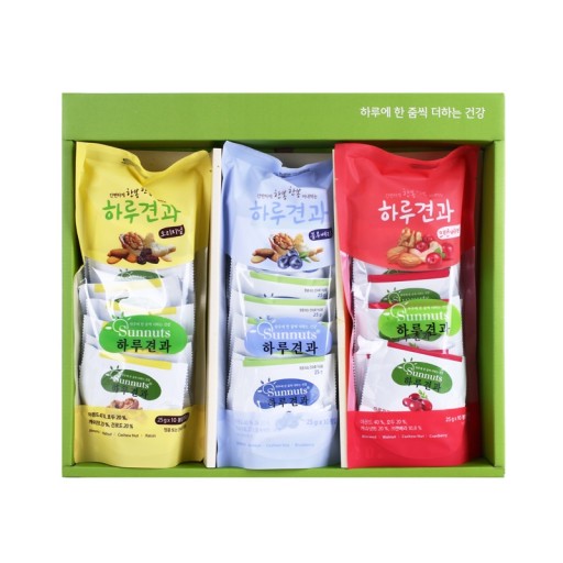 하루견과 선물세트 오리지널 크랜베리 블루베리 30개 25g, 30개입, 1개 - 상세 이미지 3
