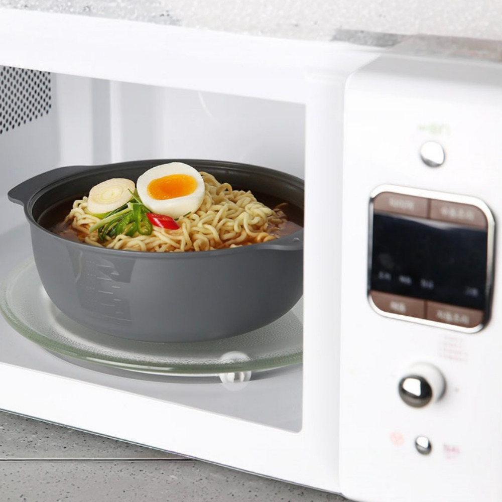 전자렌지용 계란찜 뽀글이 라면용기 찜기 2개세트 - 상세 이미지 2