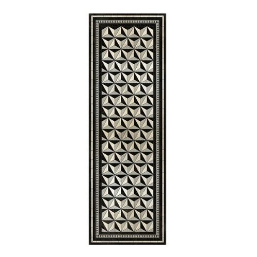 베이자플로우 PVC 러그 - 락스타 실버 140 x 220 cm