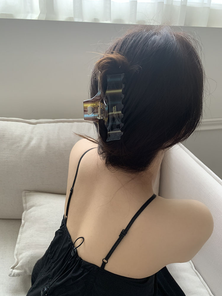 Barrette La France, 멜츠 헤어클로 - 반묶음 올림머리 하트 집게핀 - 상세 이미지 4