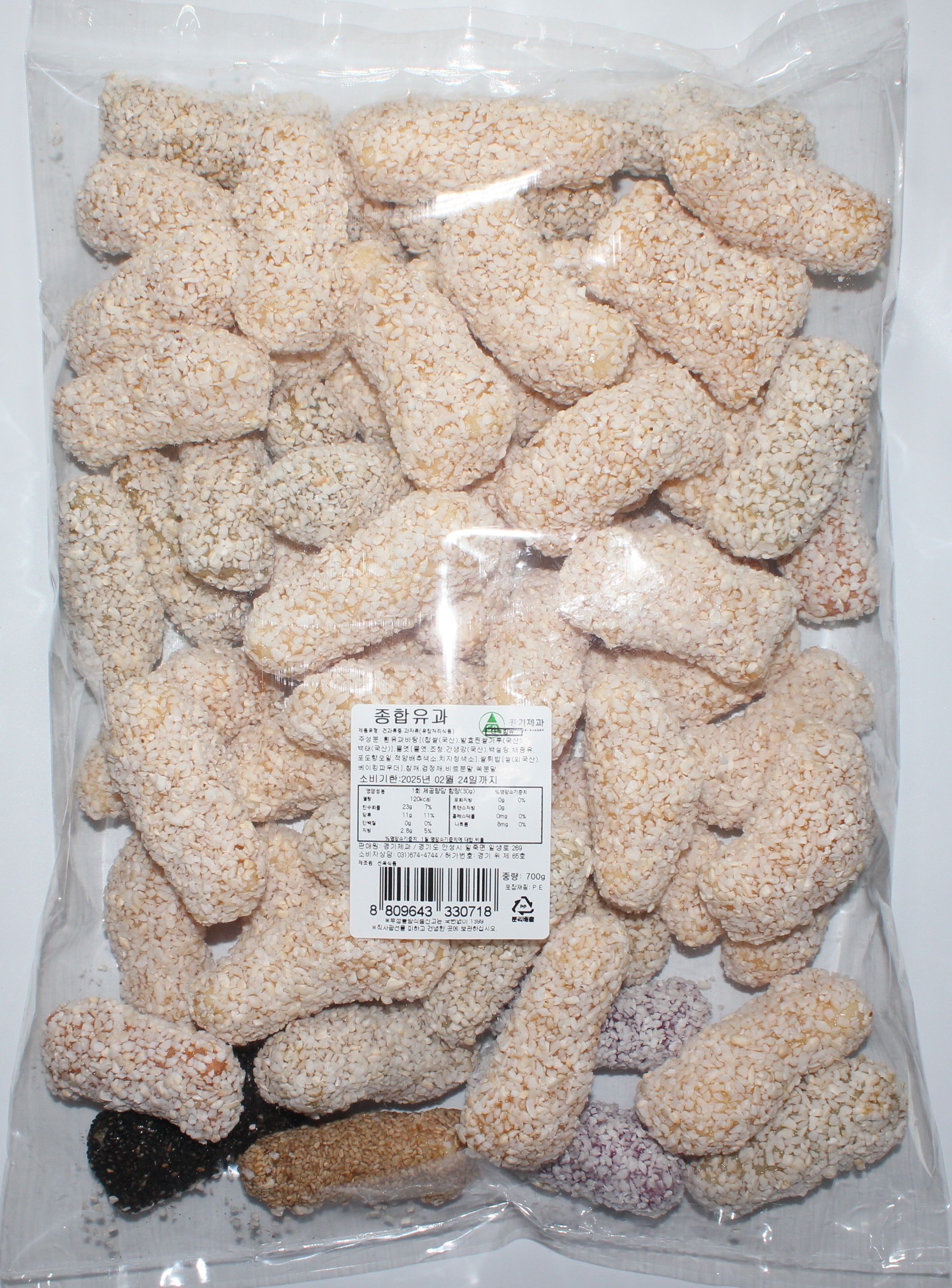 종합유과 650g 한과 전통 옛날과자 아기 부모님간식 : 경기제과