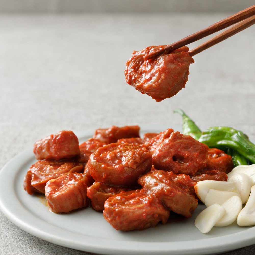 싱글팩토리 참숯 직화 막창 200g 막창볶음 야식 양념막창 캠핑음식 냉동식품 혼술 - 상세 이미지 2
