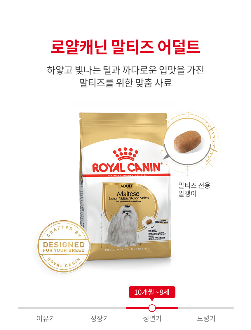 로얄캐닌 독 말티즈 어덜트, 500g, 1개 - 상세 이미지 3