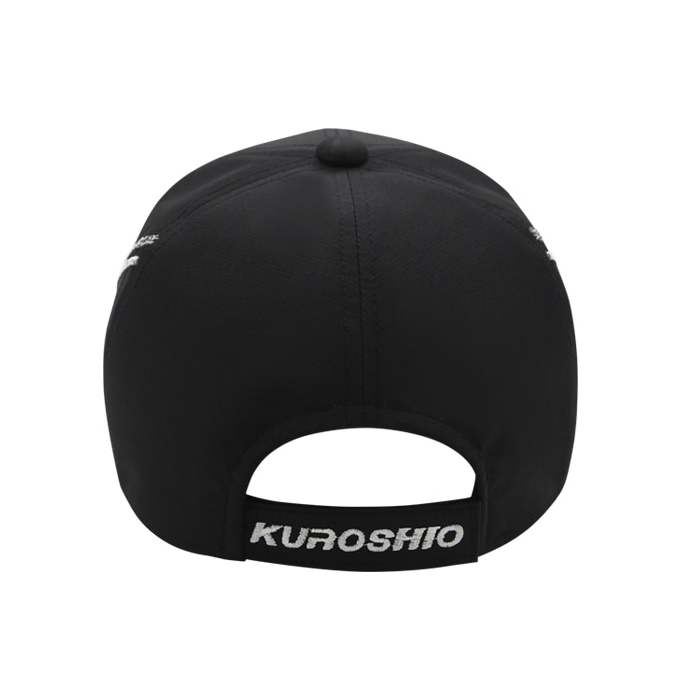 쿠로시오 VZ888-RD BK 3레이어 모자 낚시 블랙 레드 발수 방수 볼캡 - 상세 이미지 3