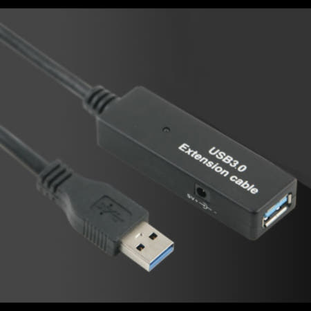 데이터 손실없는 케이블일체형 USB3.0 리피터(10M) 장비 공사 네트워크