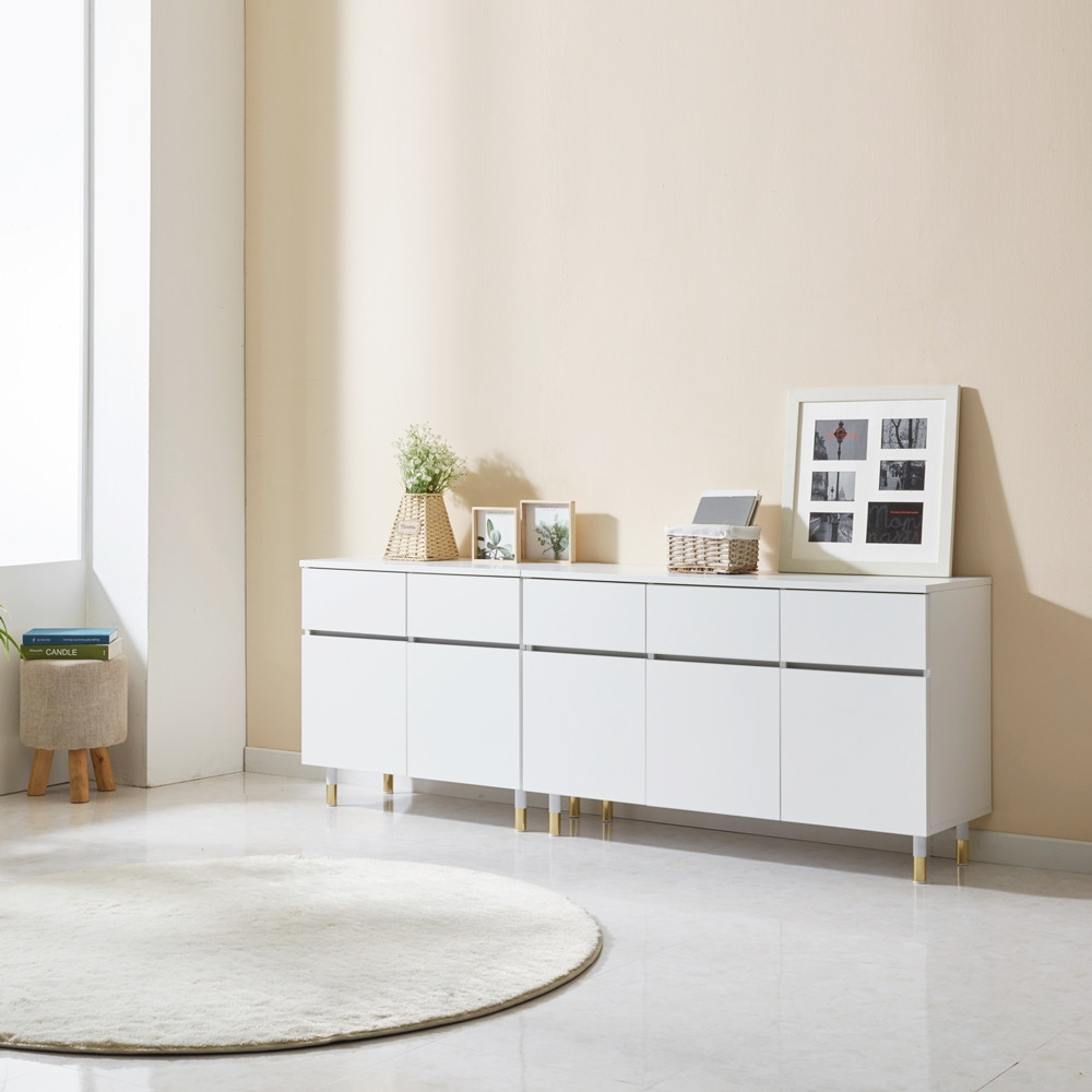 루엘 높은거실장 키큰 TV다이서랍장 안방 티비장 티비다이 1200