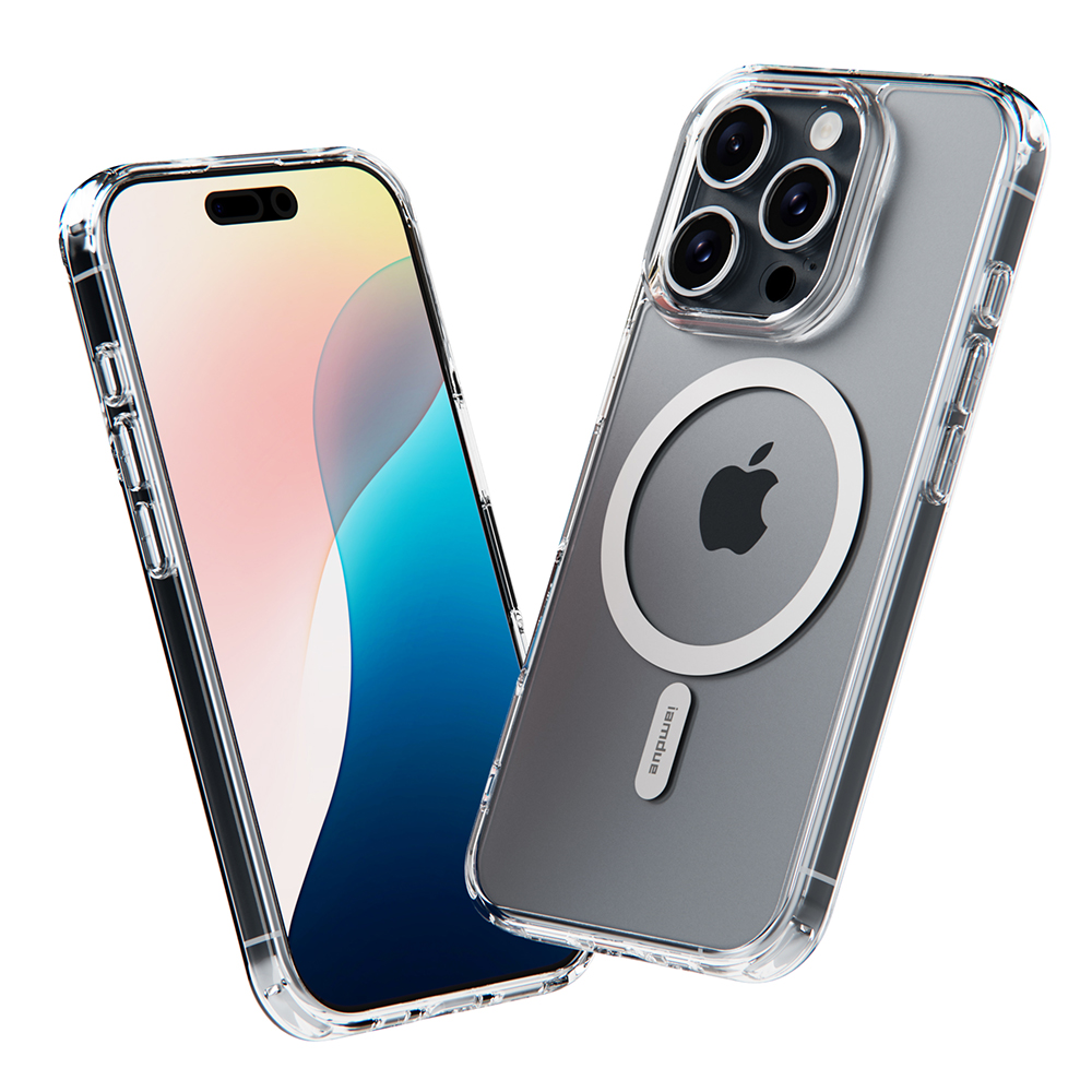 아이엠듀 맥세이프 슬림 케이스 투명, 아이폰16 프로