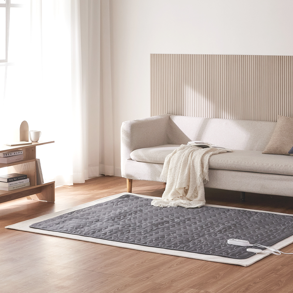 르젠 포근한 전기매트 플로우코지 전자파 차단 신소재 그래핀 탄소 온열매트 싱글 및 더블