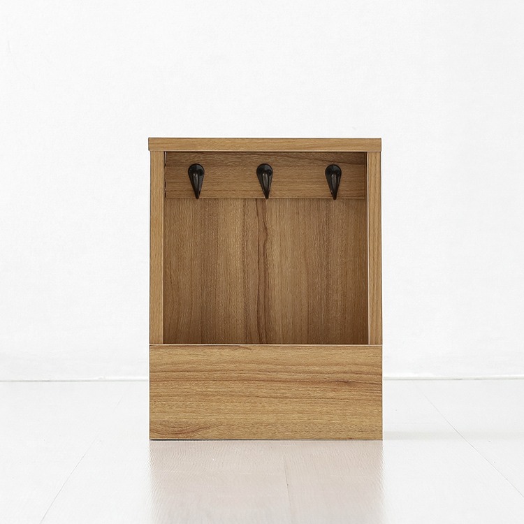 폴라보 미니수납선반 KRM3225 250x120x320mm, 1단, 캄포어베니어 1154.6722 - 메인 이미지