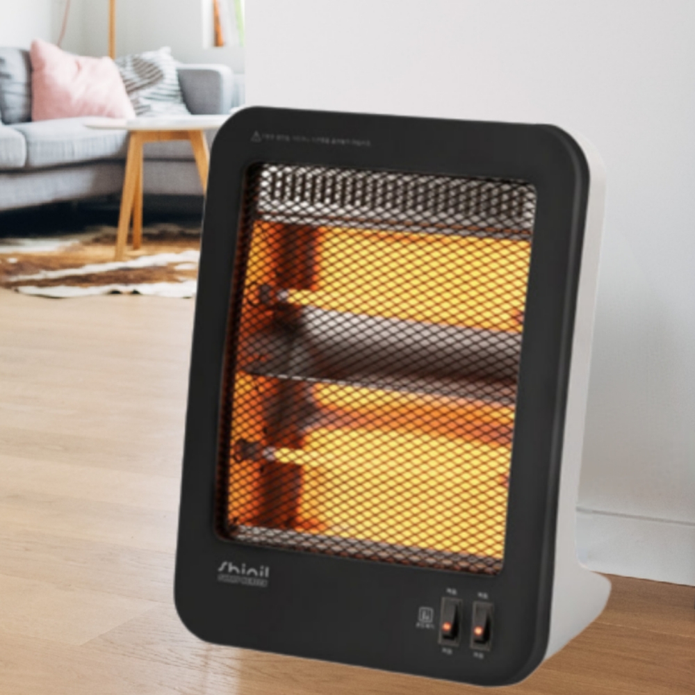 신일 전기히터 발난로 가정용 난방기구 캠핑 전기스토브