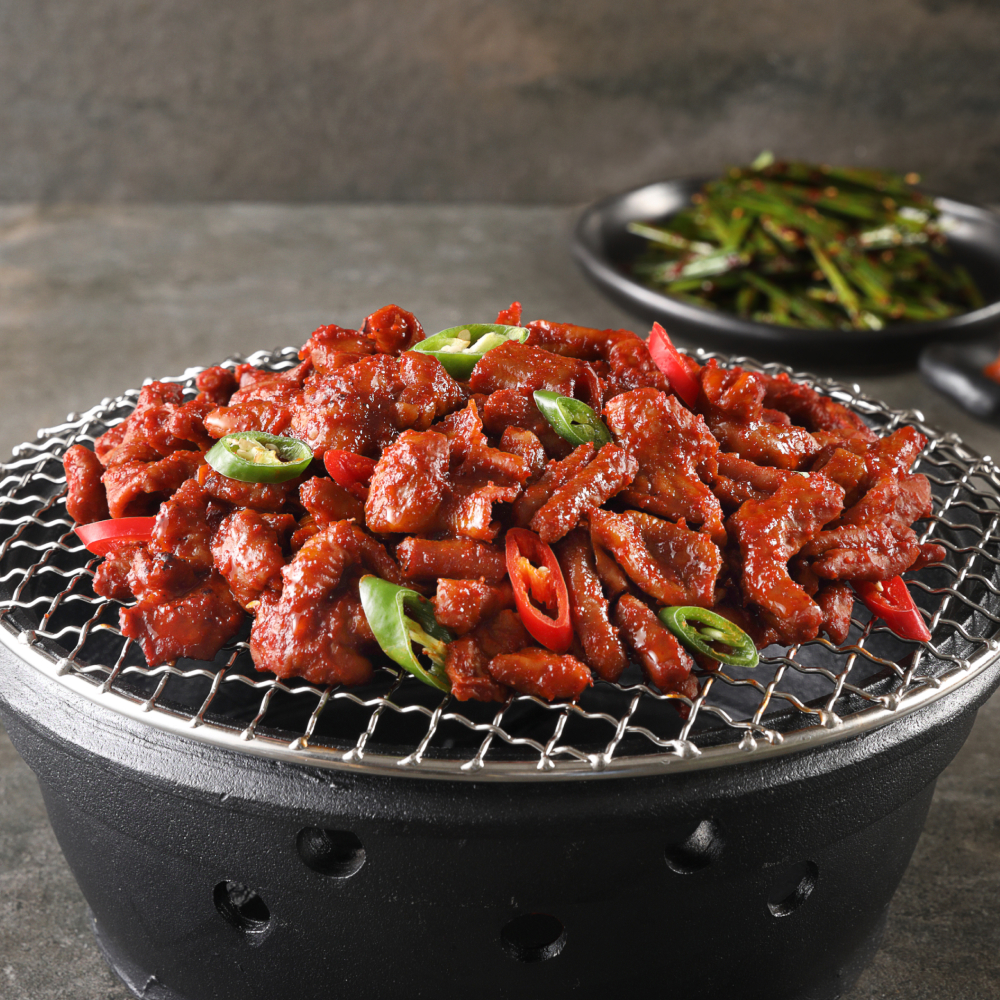 싱글팩토리 참숯 직화 곱창 200g x 3개 돼지곱창볶음 야식 캠핑요리 소주안주 양념곱창 - 상세 이미지 3