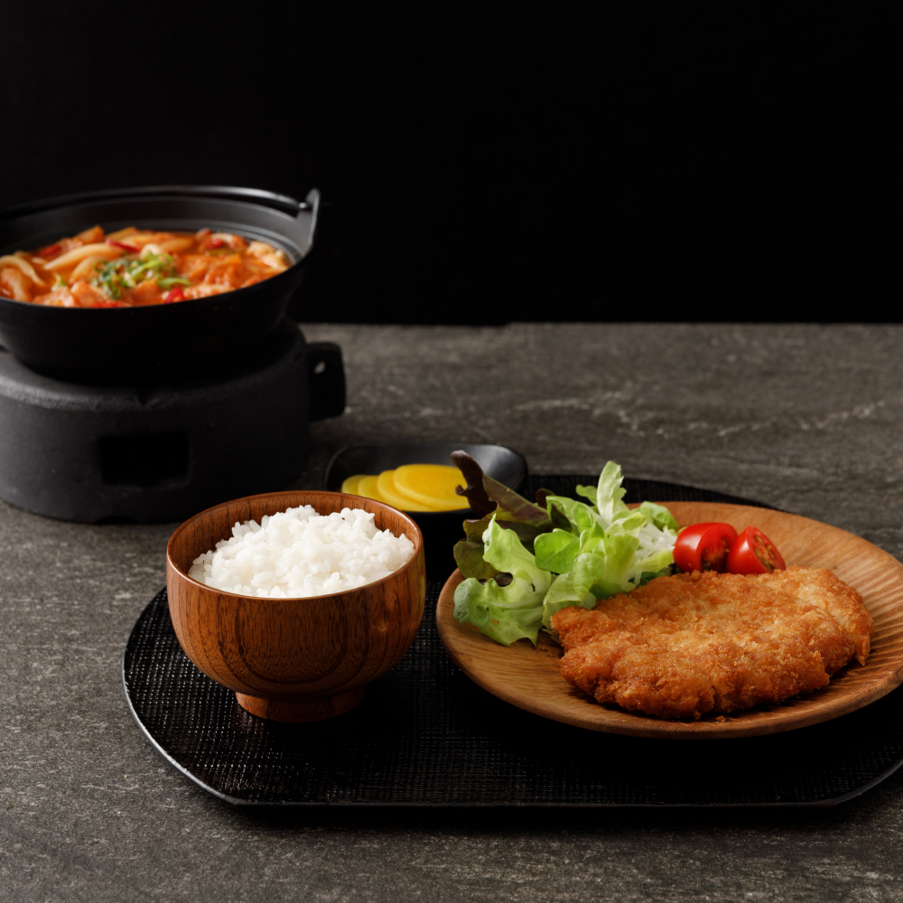 [푸딩팩토리] 돈까스김치나베 620g 우동전골 밀키트 포장마차오뎅 식사대용 술안주 홈쿡 이미지 6