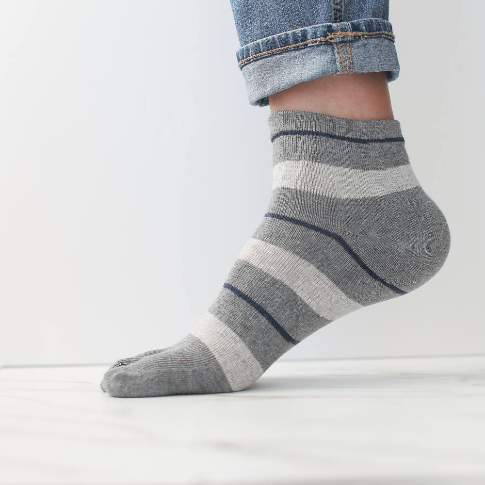 [대량구매] 남자 단목 면 발가락양말 30켤레/50켤레 - 상세 이미지 3