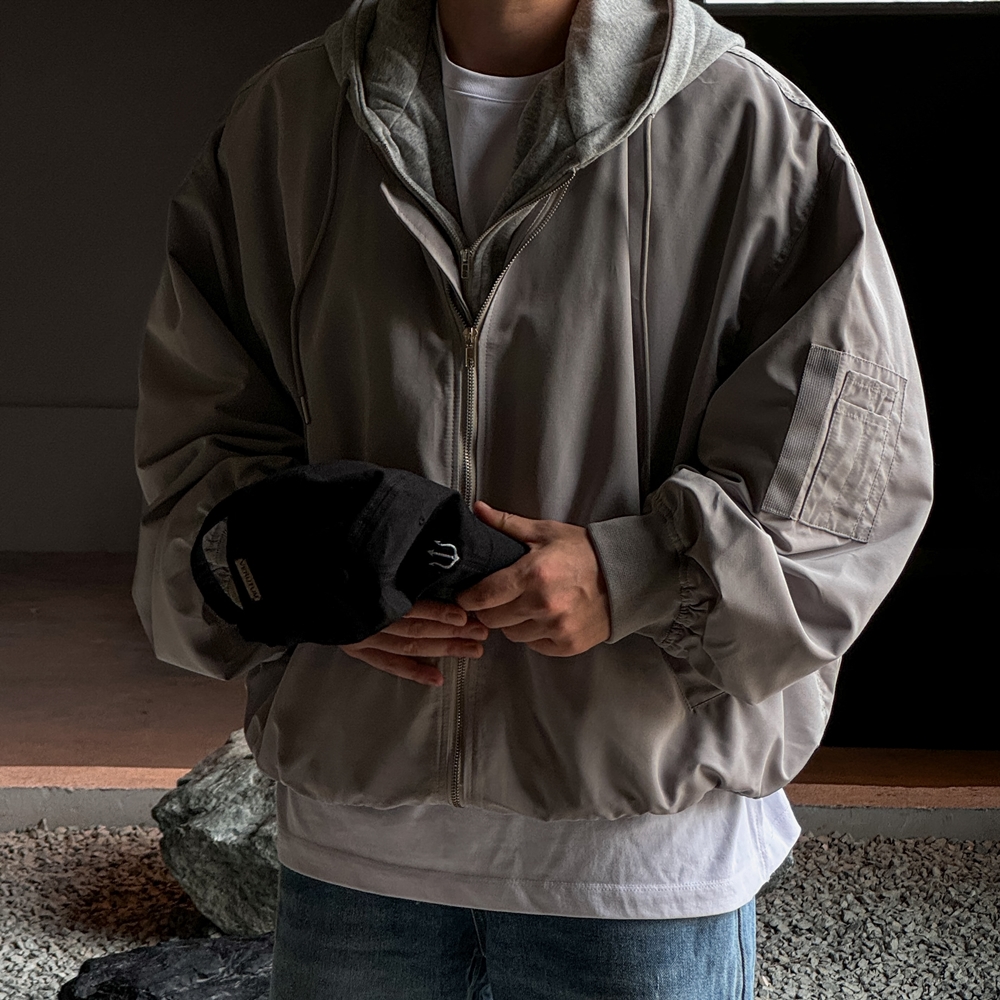 항공점퍼 블루종 MA-1 공항점퍼 - 상세 이미지 4