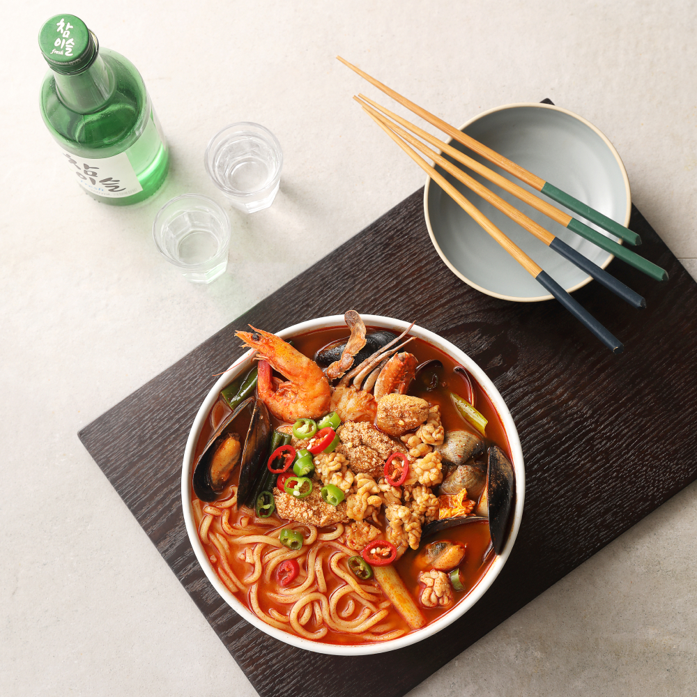 푸딩팩토리 알짬뽕탕 700g 면제외 해물알탕 전골 국물요리 소주안주 (면세) - 상세 이미지 5