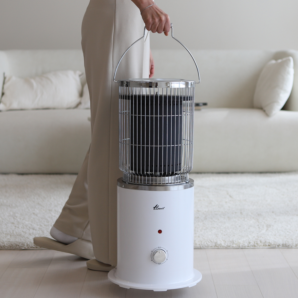 한일 전기난로 가정용 오방 난로 난방기 그래핀발열소재