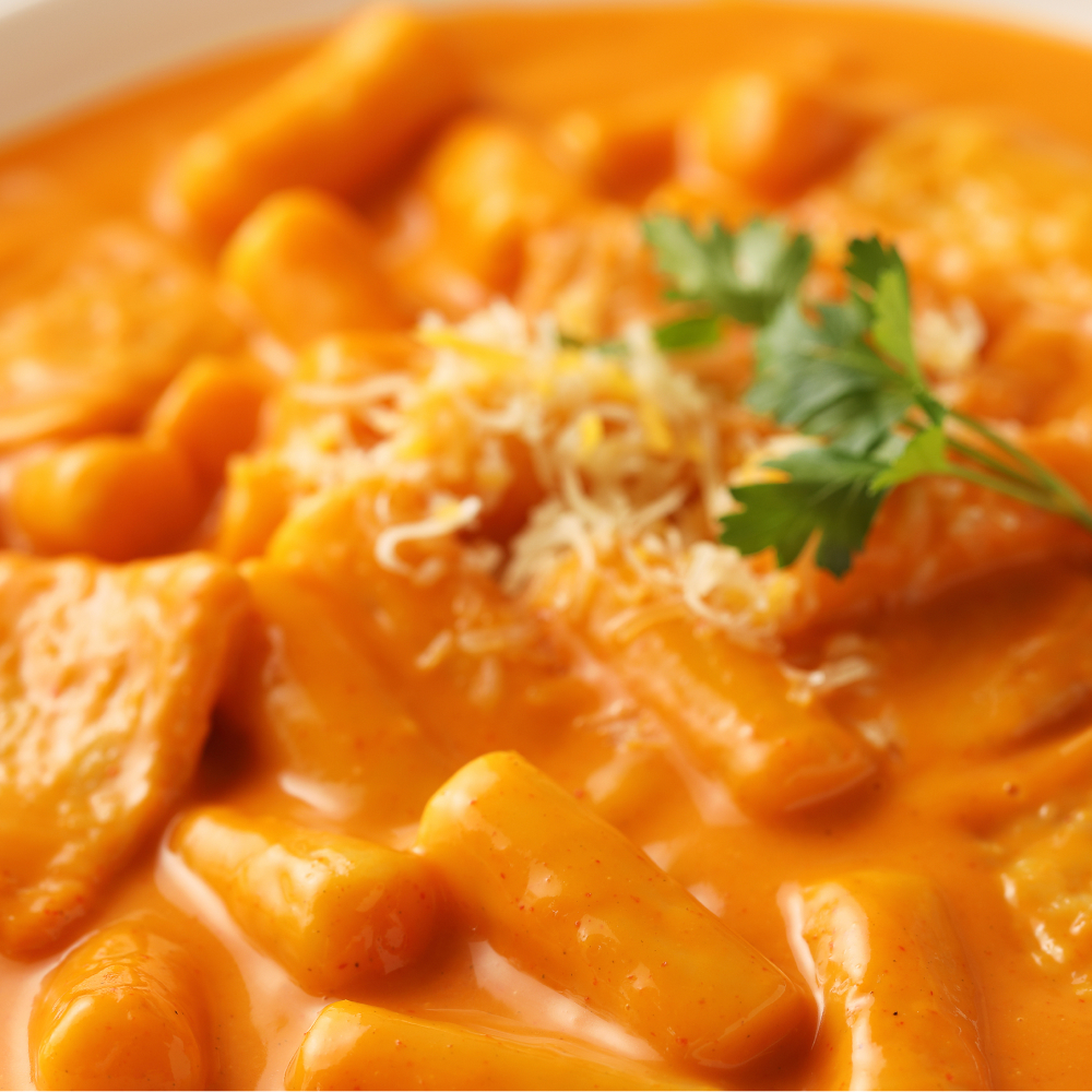 푸딩팩토리 로제 국물떡볶이 570g 어묵포함 간편조리 - 상세 이미지 2
