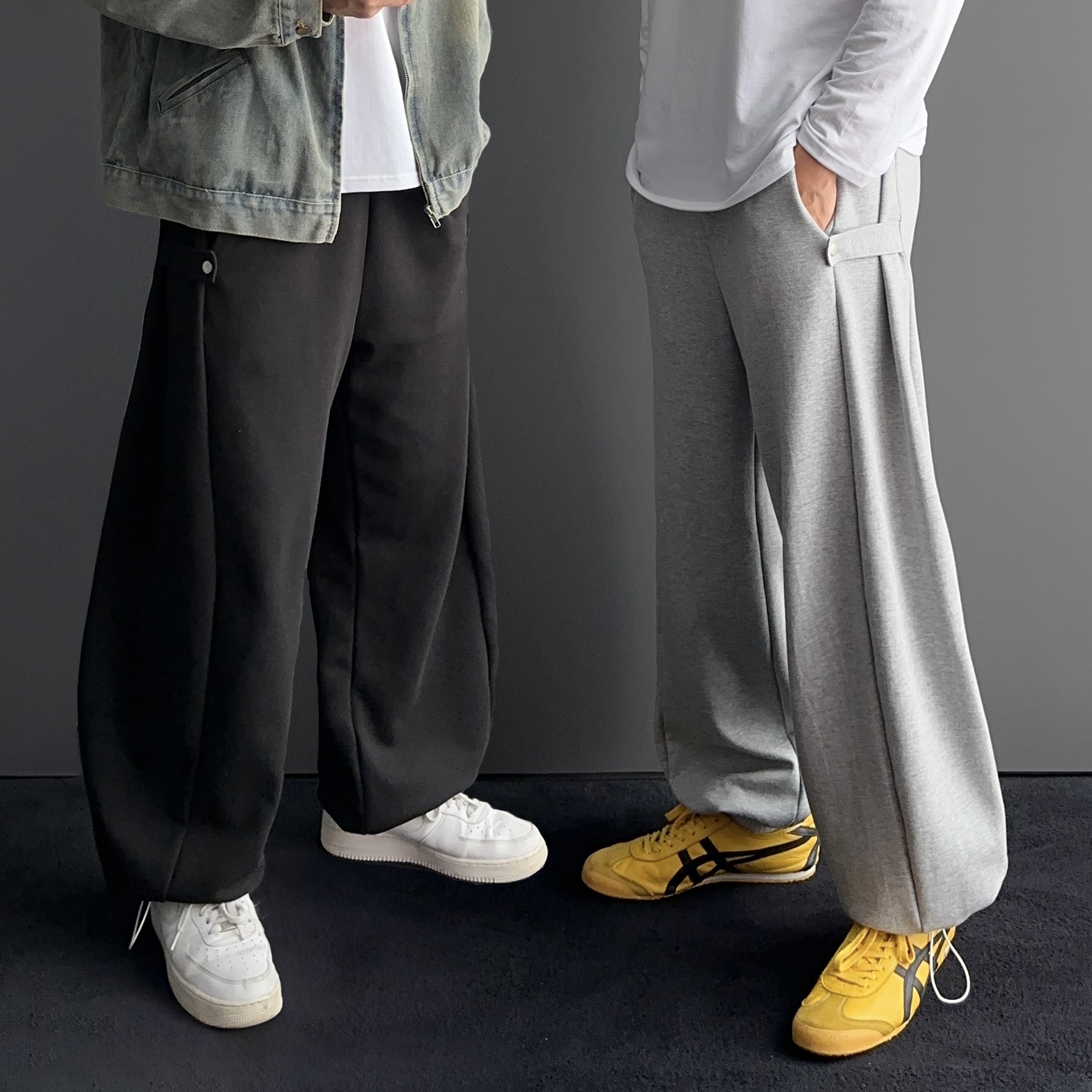 스웻팬츠 벌룬팬츠 남자와이드팬츠 - 상품 이미지