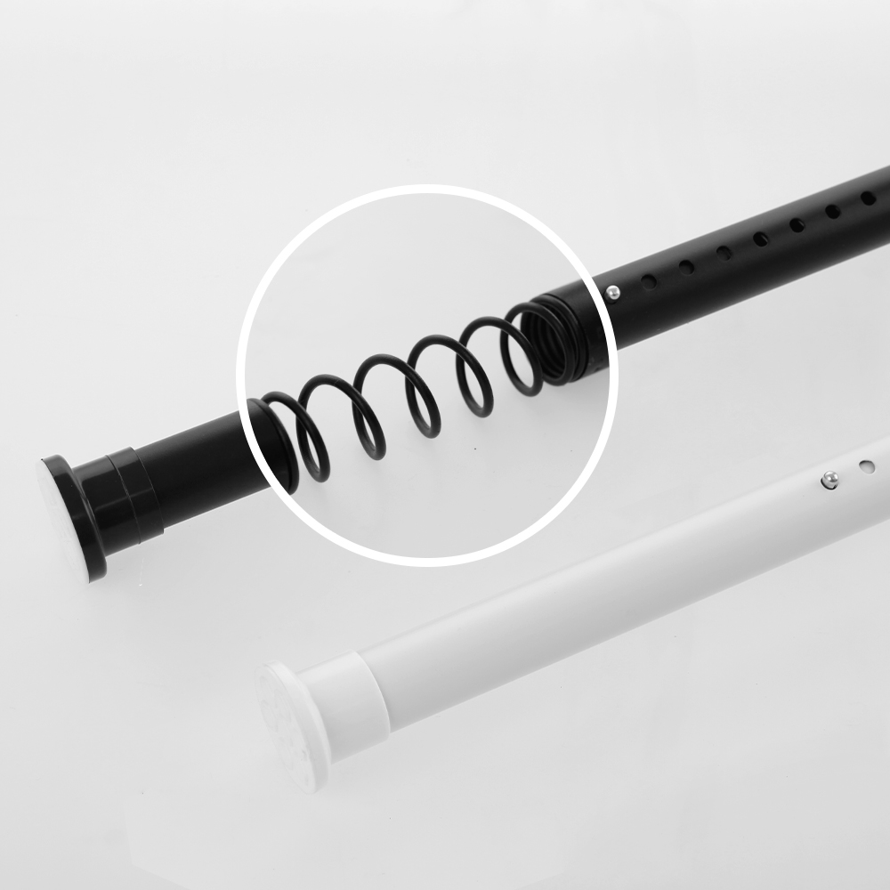 초강력 압축봉 무타공 옷걸이봉 못없이 설치 32mm (설치가능 70~460cm) 제품 이미지