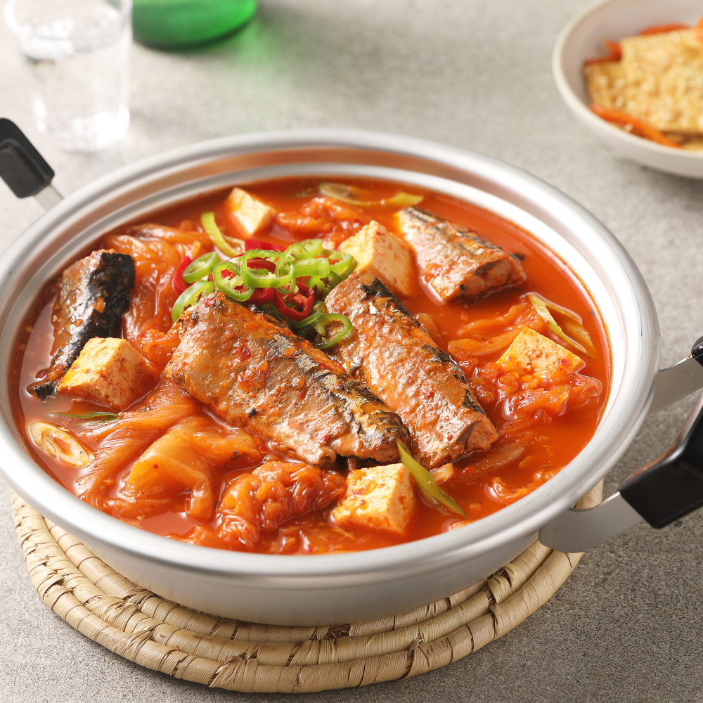 [푸딩팩토리] 얼큰 김치찌개 750g 가정식 간편조리 혼밥 캠핑 짜글이 - 상세 이미지 4