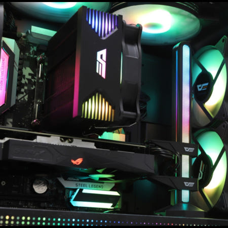 BLC 협력사 최대2개 거치가능 VGA호환 RGB 그래픽카드 지지대(2홀더) 장비 데스크탑 PC