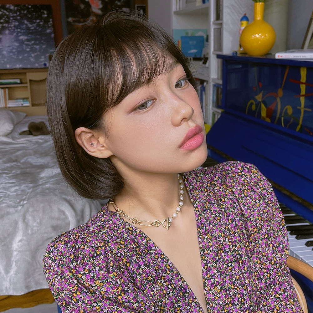 [통가발] 단발 쿠션펌 레이나 (슈프림사) - 상품 이미지