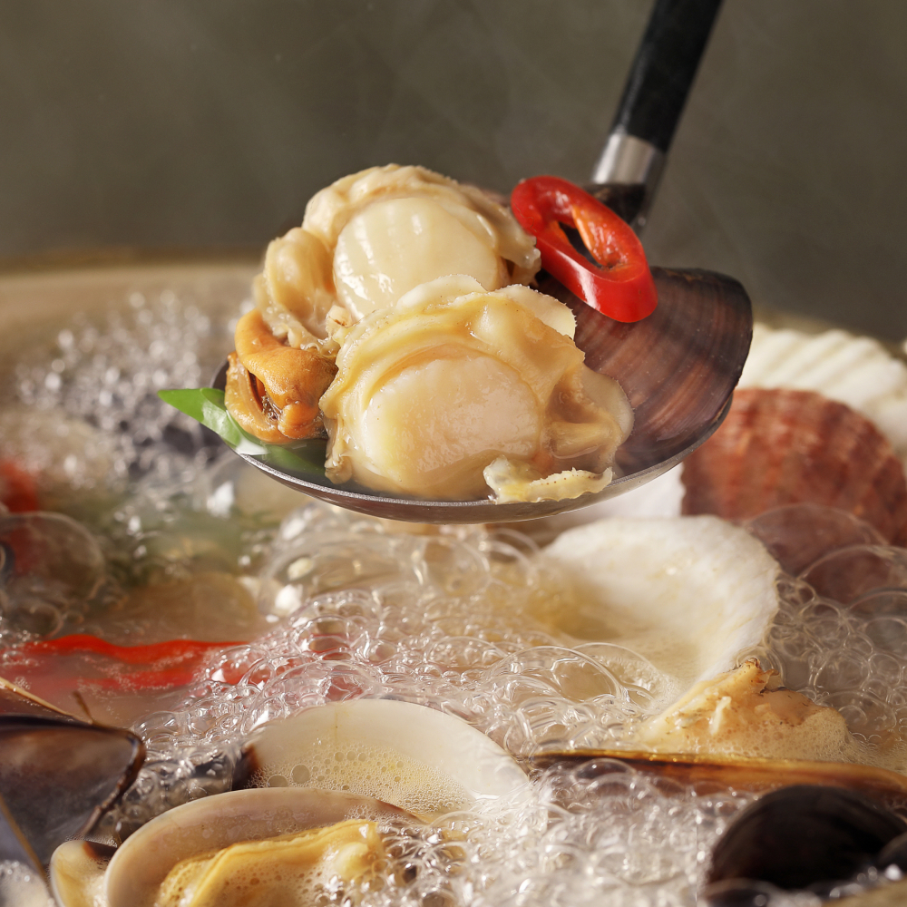 푸딩팩토리 술찜용 모듬조개탕 370g 밀키트 특제소스 소주안주 국물요리 손질조개 캠핑요리 홈술 포차 - 상세 이미지 2