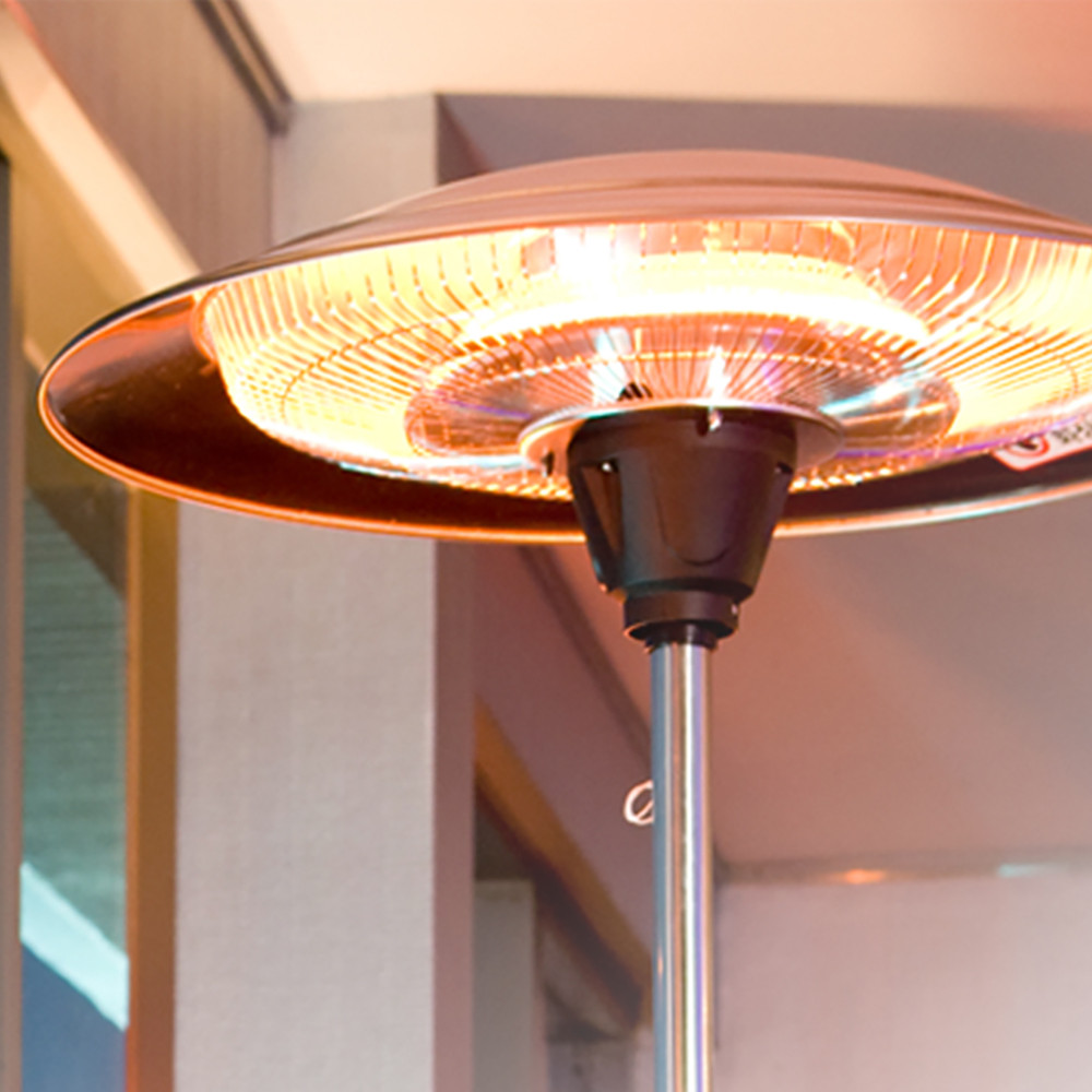 시원 파티오히터 삿갓난로 실외용난로 전기 난방기