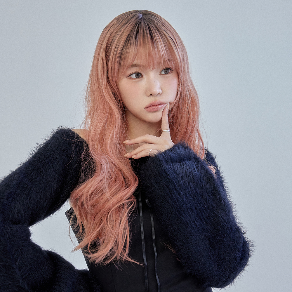살롱 컬러 통가발 그레이스 펌 크리스티나 선셋 탈 레드 오렌지 코랄 애쉬 - 상세 이미지 2