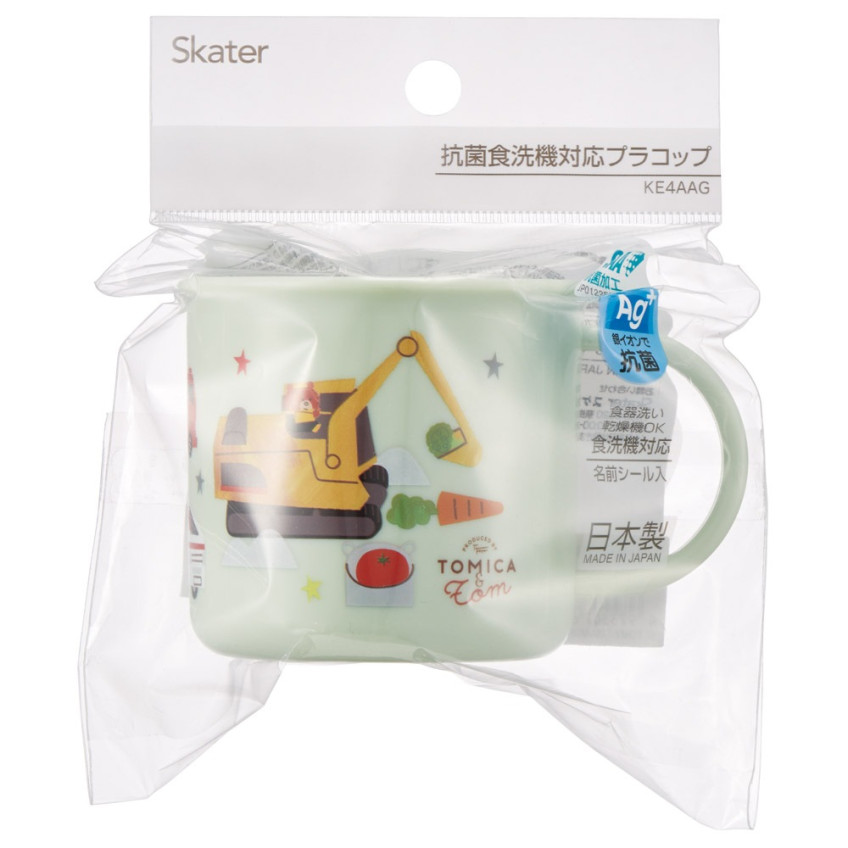 스케이터 츠무파파 토미카와 톰 캐릭터 식기세척기 대응 항균 플라스틱 컵 200ml KE4AAG - 하카타몰