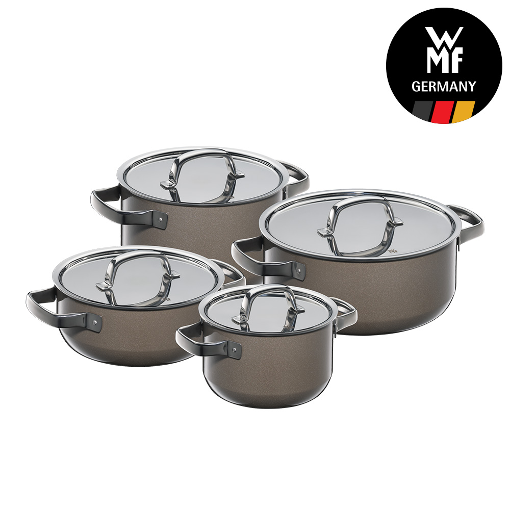WMF 퓨전테크 제노 냄비 4종 세트 다크브라스(16H,20L,20H,24L) : WMF